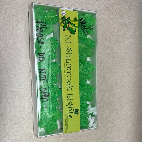 Other - Green Shamrock String Lights